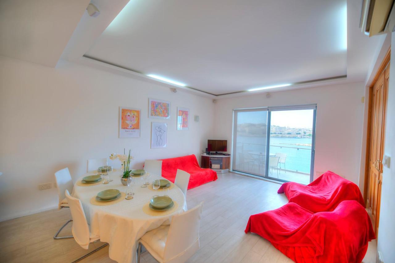 Bright And Spacious 3 Bedroom Apartment With Breathtaking Views - Goslm-5 斯利马 外观 照片