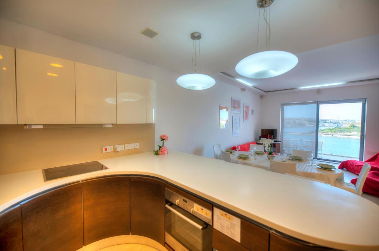 Bright And Spacious 3 Bedroom Apartment With Breathtaking Views - Goslm-5 斯利马 外观 照片